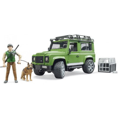 Ігровий набір Bruder Land Rover Defender з фігуркою лісника (02587) в Житомире