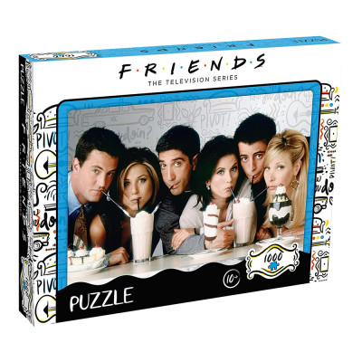 Пазл Winning Moves Friends Milkshake 1000 елементів (WM00377-ML1-6) Пазл Winning Moves Friends Milkshake 1000 елементів (WM00377-ML1-6)