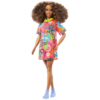 Лялька Barbie Fashionistas Модниця в яскравій сукні-футболці (HJT00) в Чернигове