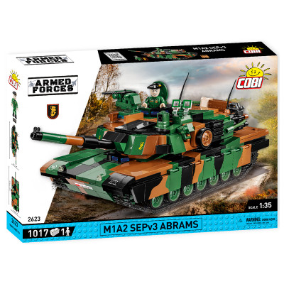 Конструктор COBI Armed forces Танк M1A2 SEP v3 Абрамс (COBI-2623) Конструктор COBI Armed forces Танк M1A2 SEP v3 Абрамс (COBI-2623)