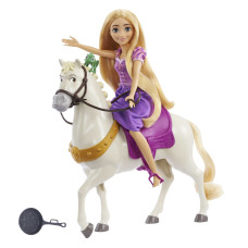 Ігровий набір Disney Princess Рапунцель Принцеса з вірним другом Максимусом ( HLW23)