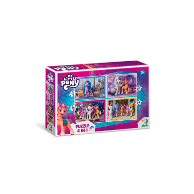 Пазл Dodo My Little Pony 4 в 1 (200389) Пазл Dodo My Little Pony 4 в 1 (200389)