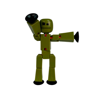 Фігурка для анімаційної творчості Stikbot мілітарі (TST616-23UAKDM) Фігурка для анімаційної творчості Stikbot мілітарі (TST616-23UAKDM)