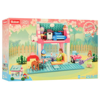 Конструктор Sluban Happy Diary На дачі 244 деталі (M38-B0821)