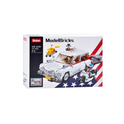 Конструктор Sluban Model Bricks Машинка 411 деталей (M38-B1099) в Хмельницькому