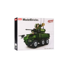 Конструктор Sluban Model Bricks Бойовий танк STRV 103 692 деталі (M38-B1010)