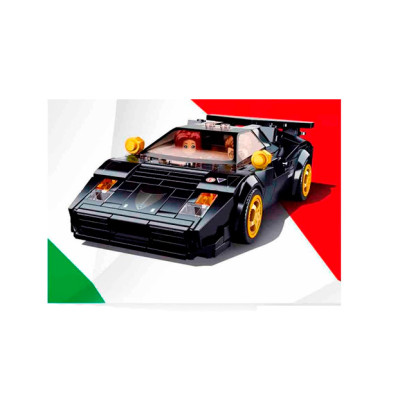 Конструктор Sluban Model Bricks Машинка чорна 254 деталей (M38-B1098)