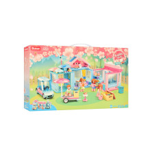 Конструктор Sluban Happy Diary На подвір''ї будинку 410 деталей (M38-B0822)