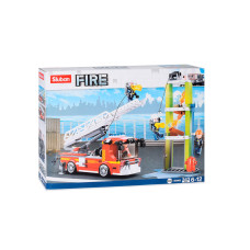 Конструктор Sluban Fire Пожежна машина 343 деталі (M38-B0966)