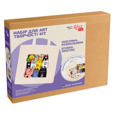 Набір для творчості Rosa Talent Екосумка-розмальовка Котики (N0003601)