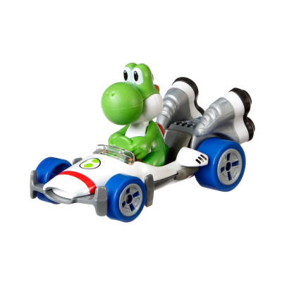 Машинка Hot Wheels Mario Kart Йоші (GBG25/GBG29) Машинка Hot Wheels Mario Kart Йоші (GBG25/GBG29)