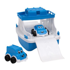 ​Іграшка для ванни Technok Пором з набором транспорту блакитний (6795/2)
