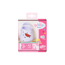 Взуття для ляльки Baby Born Сандалі зі значками бузкові (831809-2)