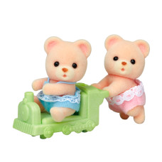 Ігровий набір ​Sylvanian Families Ведмежата-двійнята на машинці (5426)