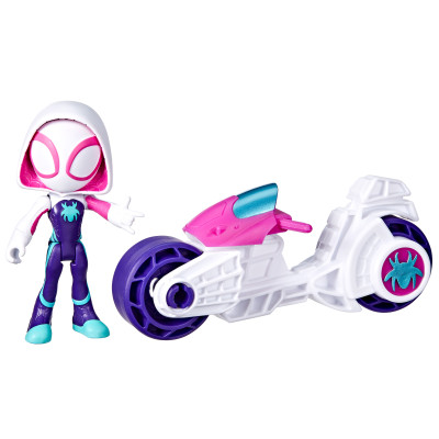 Ігровий набір Marvel Spidey and his amazing friends Мотоцикл Ghosty-Spider (F6777/F7461) в Житомирі