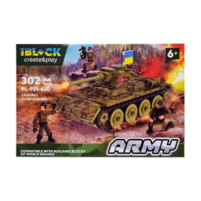 Конструктор IBLOCK Армія Танк (PL-921-430/3) в Ровном Конструктор IBLOCK Армія Танк (PL-921-430/3) в Ровном