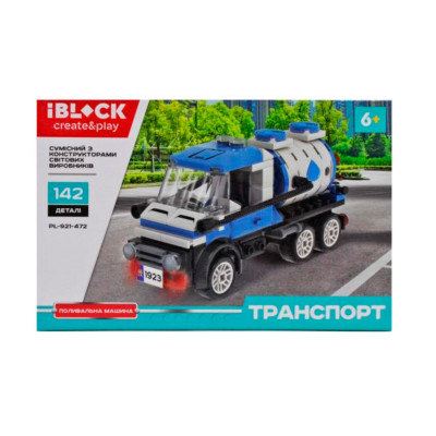 Конструктор IBLOCK Міський транспорт блакитний (PL-921-472/1) в Ровном