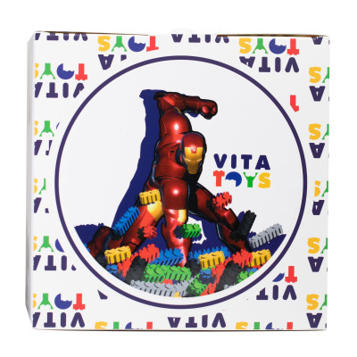 Іграшка-конструктор Vita toys Піксель Айронмен (VTK 0041) Іграшка-конструктор Vita toys Піксель Айронмен (VTK 0041)