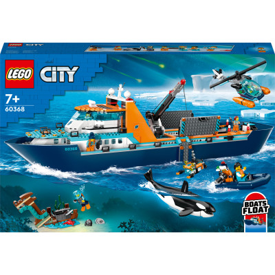 Конструктор LEGO City Арктичний дослідницький корабель (60368) Конструктор LEGO City Арктичний дослідницький корабель (60368)