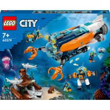 Конструктор LEGO City Глибоководний дослідницький підводний човен (60379)