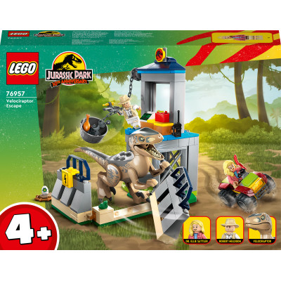 Конструктор LEGO Jurassic World Втеча велоцираптора (76957)
