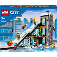 Конструктор LEGO City Гірськолижний і скелелазний центр (60366)