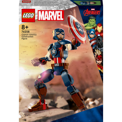 Конструктор LEGO Marvel Super Heroes Фігурка Капітана Америка для складання (76258) Конструктор LEGO Marvel Super Heroes Фігурка Капітана Америка для складання (76258)