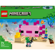 Конструктор LEGO Minecraft Дім-Аксолотль (21247)