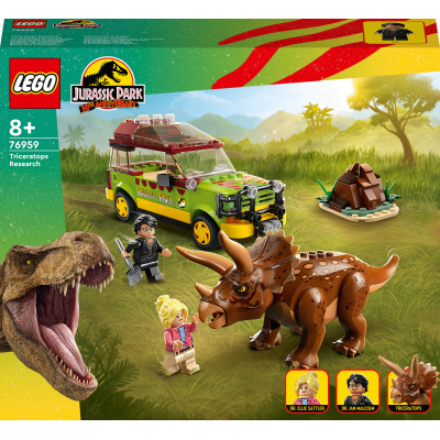 Конструктор LEGO Jurassic World Дослідження трицератопсів (76959) Конструктор LEGO Jurassic World Дослідження трицератопсів (76959)