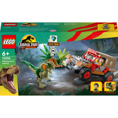 Конструктор LEGO Jurassic World Засідка дилофозавра (76958) Конструктор LEGO Jurassic World Засідка дилофозавра (76958)