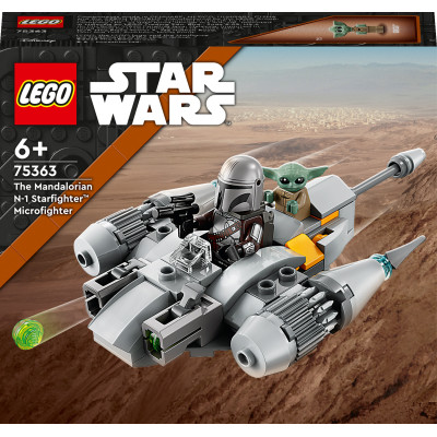 Конструктор LEGO Зоряні війни Мандалорський зоряний винищувач N-1. Мікровинищувач (75363) Конструктор LEGO Зоряні війни Мандалорський зоряний винищувач N-1. Мікровинищувач (75363)