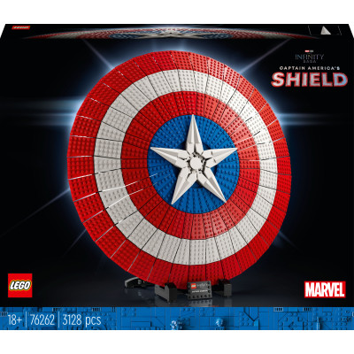 Конструктор LEGO Marvel Щит Капітана Америка (76262) в Кропивницком Конструктор LEGO Marvel Щит Капітана Америка (76262) в Кропивницком