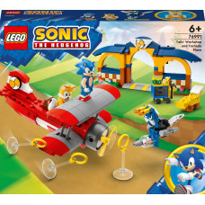Конструктор LEGO Sonic the Hedgehog Майстерня Тейлз і літак Торнадо (76991)