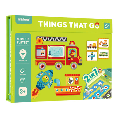 Магнітна гра Mideer Traffic 2 в 1 (MD1040) в Ивано-Франковске Магнітна гра Mideer Traffic 2 в 1 (MD1040) в Ивано-Франковске