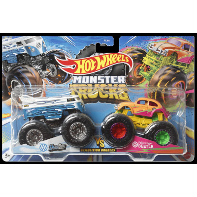 Набір машинок Hot Wheels Monster Trucks DraoBus vs Volkswagen Beetle (FYJ64/HNX28) в Хмельницком Набір машинок Hot Wheels Monster Trucks DraoBus vs Volkswagen Beetle (FYJ64/HNX28) в Хмельницком