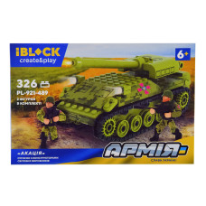 ​Конструктор IBLOCK Армія Самохідна гаубиця Акація (PL-921-489/2)