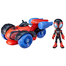 ​Ігровий набір Marvel Spidey and his amazing friends Glow tech Racer (F4252/F4531)
