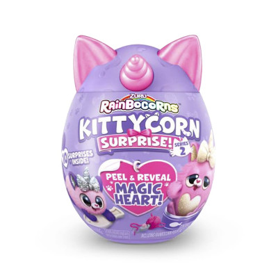 М'яка іграшка-сюрприз Rainbocorn-A Kittycorn surprise S2 (9279A)