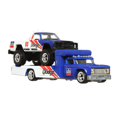 Ігровий набір Hot Wheels Car culture 80 Dodge Macho Power Wagon та транспортер Retro Rig (FLF56/HKF38) в Полтаве