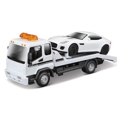 Ігровий набір Bburago Евакуатор з автомоделлю Jaguar F-Type R-Dynamic (18-31419) Ігровий набір Bburago Евакуатор з автомоделлю Jaguar F-Type R-Dynamic (18-31419)