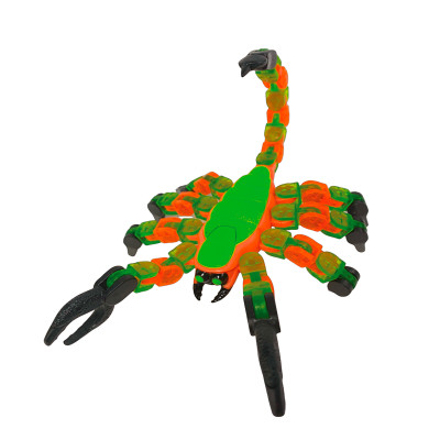 Фігурка Klixx Creaturez Fidget Скорпіон зелено-червоний (KX110_A) в Полтаве