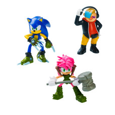 Набір ігрових фігурок Sonic Prime Доктор Не, Сонік, Емі (SON2020B)