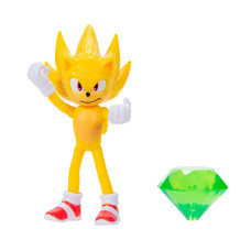 Ігрова фігурка Sonic the Hedgehog 2 W2 Сонік зі смарагдом 10 см (41497i)