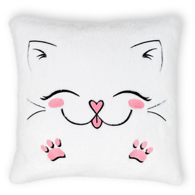 Подушка WP Merchandise Котик (FWPPILLOWCAT22WT0) в Ужгороде