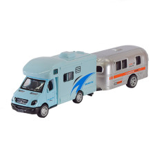 Автомодель Автопром Фургон з причепом блакитний (AP7454/1) Автомодель Автопром Фургон з причепом блакитний (AP7454/1)