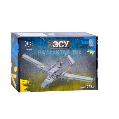 Конструктор Limo toy Безпілотник Байрактар 236 деталей (KB 1100)