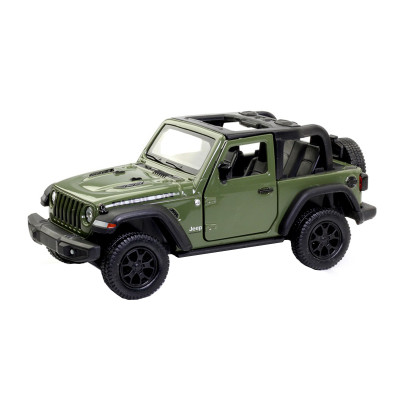 Автомодель TechnoDrive Jeep Wrangler Rubicon 2021 зелений (250339U) Автомодель TechnoDrive Jeep Wrangler Rubicon 2021 зелений (250339U)