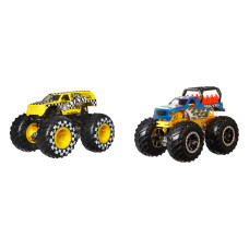 Ігровий набір Hot Wheels Monster Trucks Haul Y'all vs Taxi (FYJ64/HLT67)
