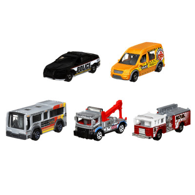 Набір автомобілів Matchbox City drivers III (С1817/HKY15) Набір автомобілів Matchbox City drivers III (С1817/HKY15)