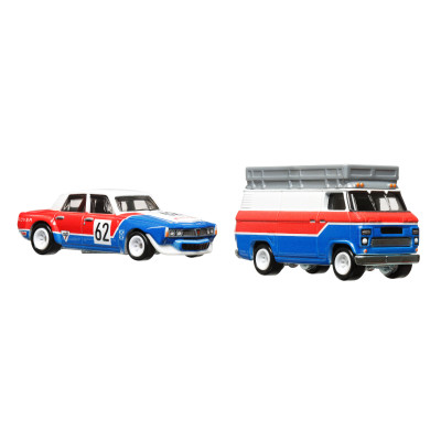 Ігровий набір Hot Wheels Car culture 70 Rover P6 Group 2 та транспортер HW Rally Hauler (FLF56/HKF45) Ігровий набір Hot Wheels Car culture 70 Rover P6 Group 2 та транспортер HW Rally Hauler (FLF56/HKF45)